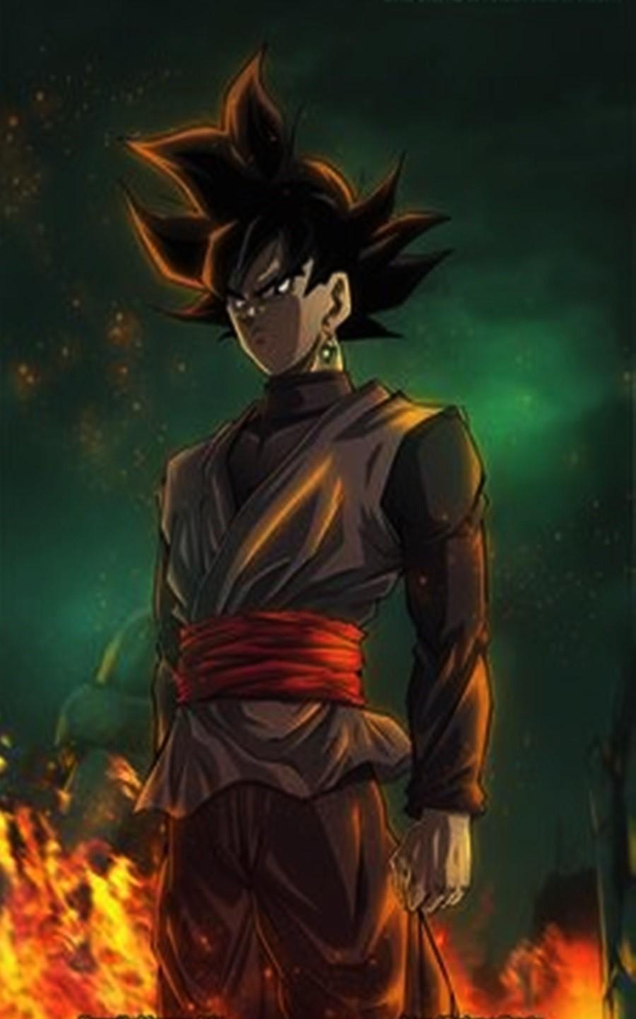 60 Goku Black Iphone Wallpaper 2