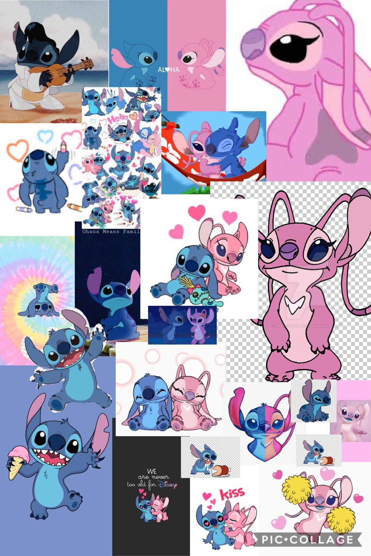 60 Stitch And Angel Iphone Wallpaper 10