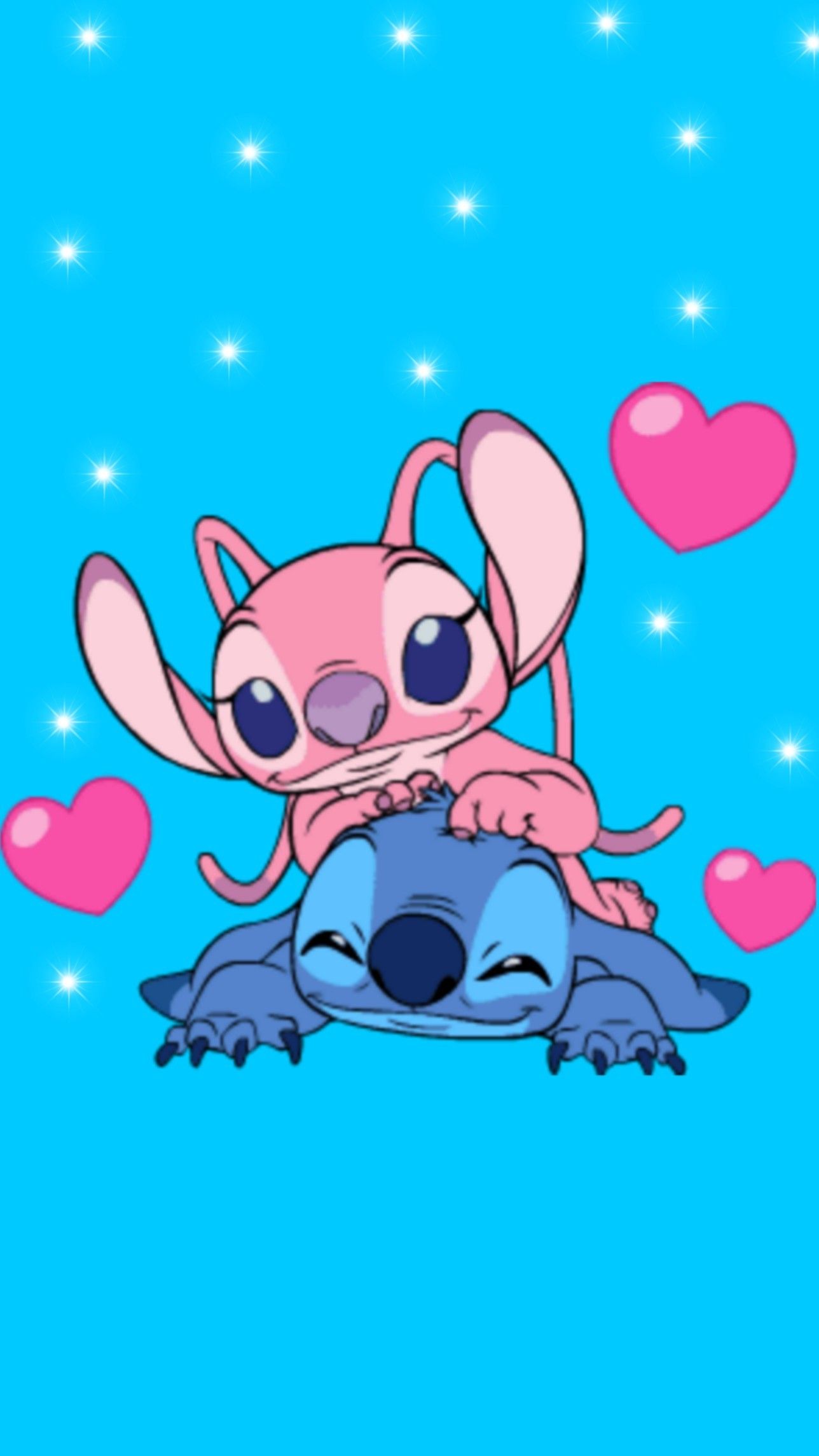 60 Stitch And Angel Iphone Wallpaper 2