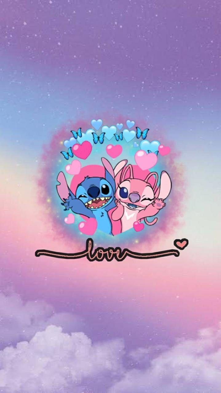 60 Stitch And Angel Iphone Wallpaper 23