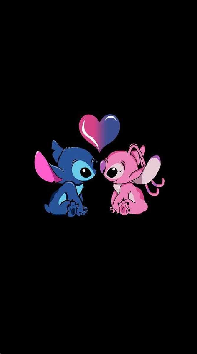 60 Stitch And Angel Iphone Wallpaper 31