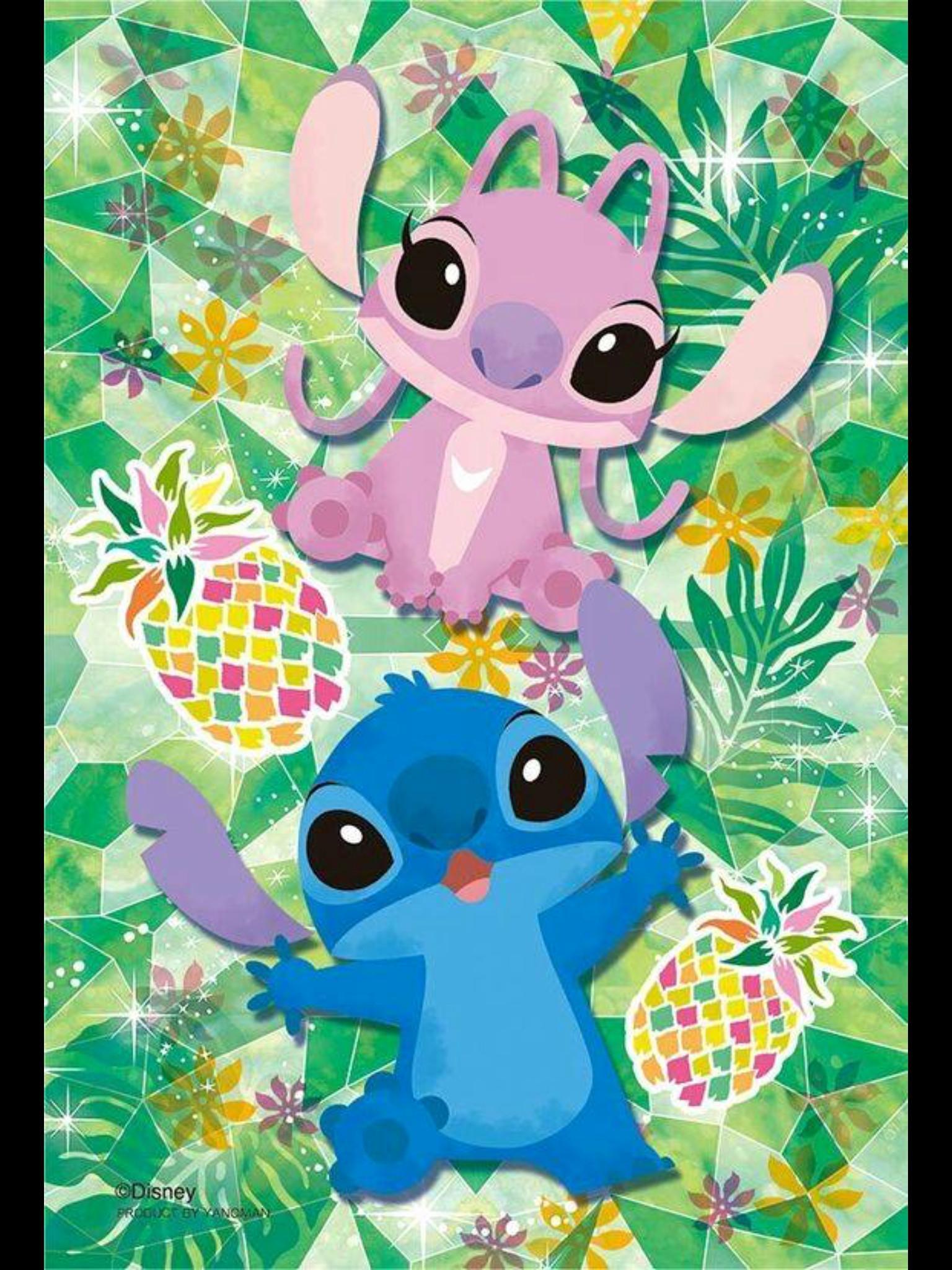 60 Stitch And Angel Iphone Wallpaper 37