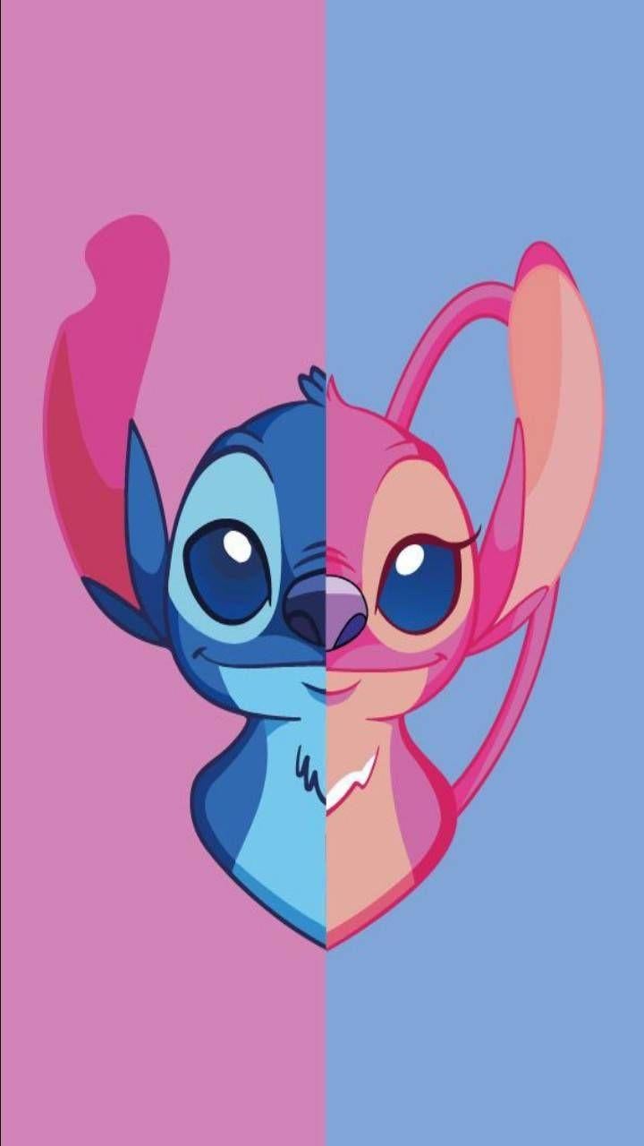 60 Stitch And Angel Iphone Wallpaper 38