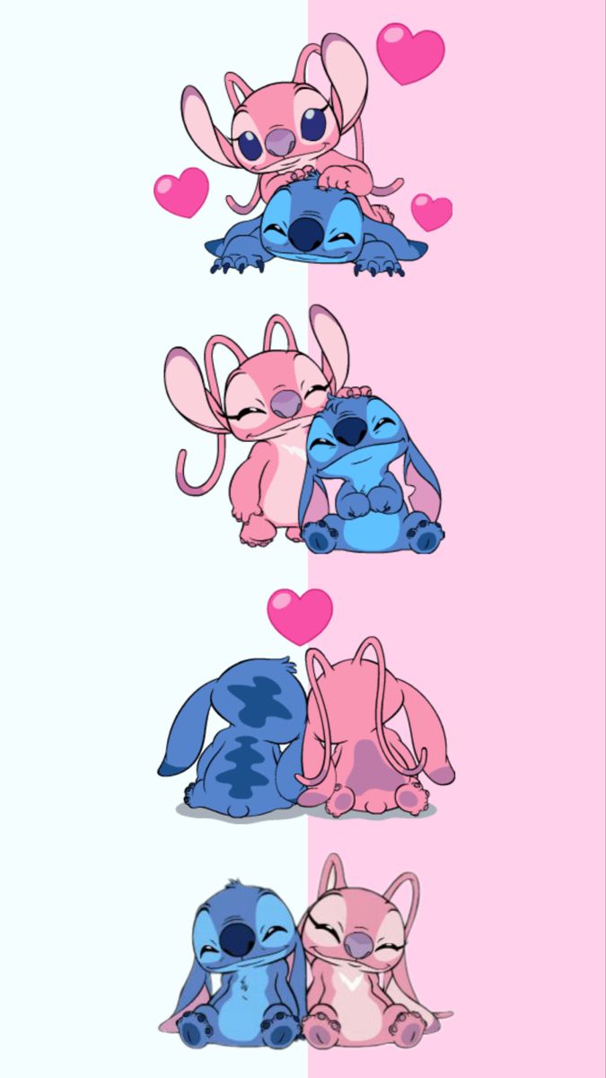 60 Stitch And Angel Iphone Wallpaper 4